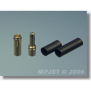 21022 Csatlakozók MP JET gold 2,5, huzalhoz  2,5 mm2- 2 pár