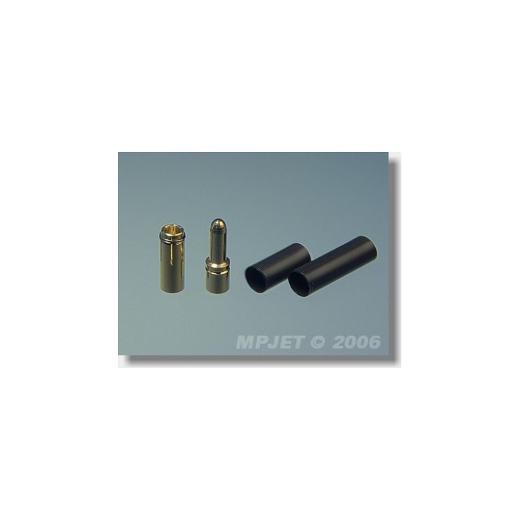 21022 Konektory MP JET gold 2,5 pro drát 2,5 mm2- 2 páry
