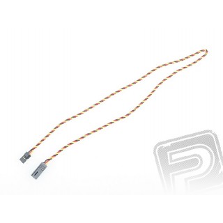 4611 S prodlužovací kabel 60cm JR kroucený silný, zlacené kontakty