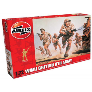 Classic Kit figurák A00709 - WWII British 8th Army (1:72)