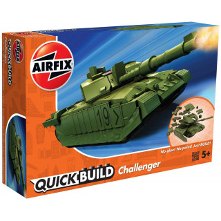 Quick Build tank J6022 - Challenger Tank - zelená