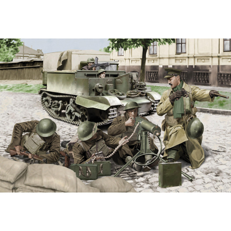Model Kit figurky 6552 - BRITISH EXPEDITONARY FORCE, FRANCE 1940 (1:35)