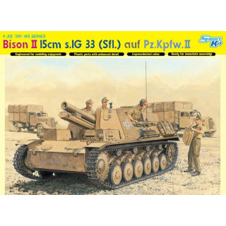 Model Kit military 6440 - BISON II 15cm s.IG 33 (Sfl) auf Pz.Kpfw. II (SMART KIT) (1:35)