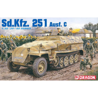 Model Kit military 6187 - Sd.Kfz.251/1 Ausf.C (1:35)