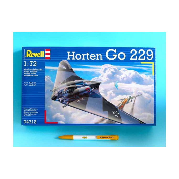 Plastic ModelKit letadlo 04312 - Horten Go-229  (1:72)