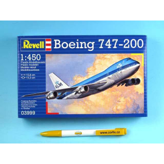 Plastic ModelKit repülőgép 03999 - Boeing 747-200 Jumbo Jet (1:450)