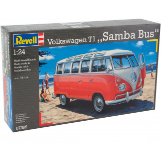 Plastic ModelKit autó 07399 - VW T1 SAMBA BUS (1:24)