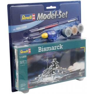 ModelSet hajó 65802 - Bismarck (1:1200)