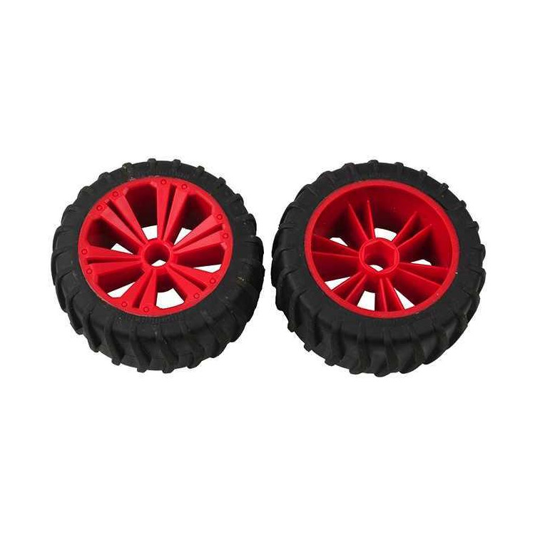 REVELL - REVELLUTIONS (47208) - Set 2x Wheel for Monster, red