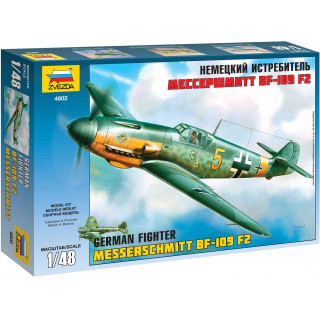 Model Kit letadlo 4802 - Bf-109 F2 (1:48)