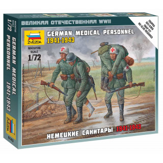 Wargames (WWII) figurky 6143 - German Medical Personnel 1941-43 (1:72)