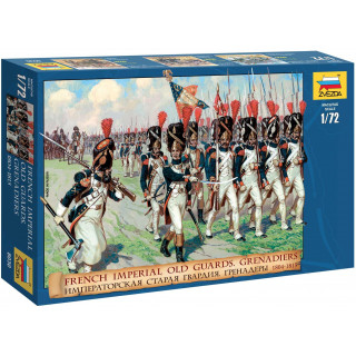 Wargames (AoB) figurák 8030 - French Imperial Old Guards. Grenadiers 1804-1815 (1:72)