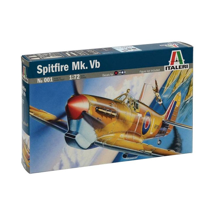 Model Kit letadlo 0001 - SPITFIRE MK.VB (1:72)