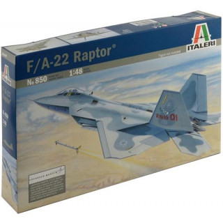 Model Kit letadlo 0850 - F-22 RAPTOR (1:48)