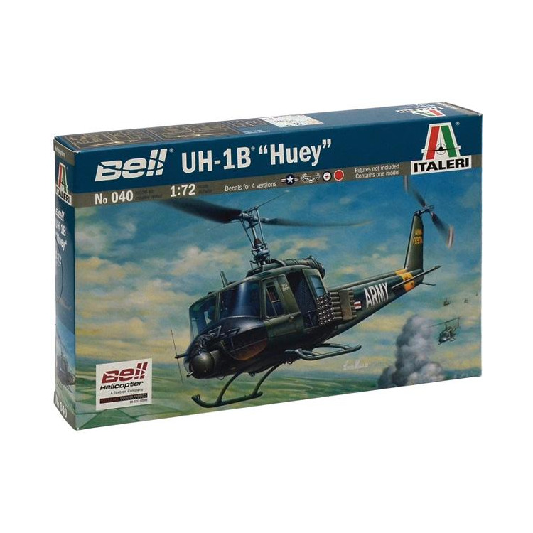Model Kit vrtulník 0040 - UH-1B HUEY (1:72)