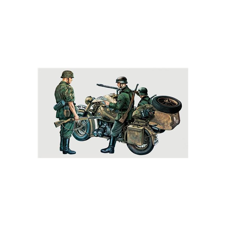 Model Kit military 0315 - BMW R75 with Sidecar (1:35)