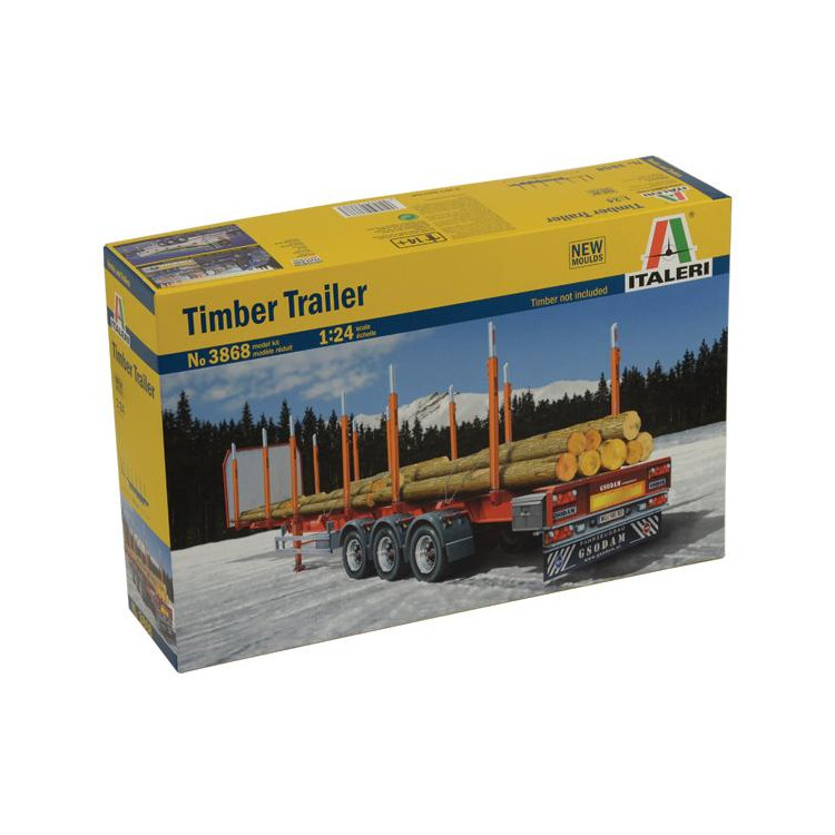Model Kit návěs 3868 - TIMBER TRAILER (1:24)
