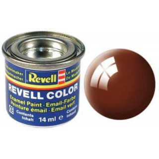 Revell festék email - 32180: mud brown gloss