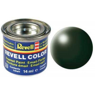 Barva Revell emailová - 32363: hedvábná tmavě zelená (dark green silk)