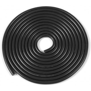 Kábel szilikon izolációval Powerflex 20AWG fekete (1m)
