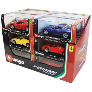 Bburago sada modelů aut Ferrari 1:32 12ks