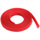 Ochranný kabelový oplet 6mm červený (1m)