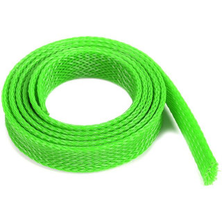 Ochranný kabelový oplet 14mm zelený (1m)