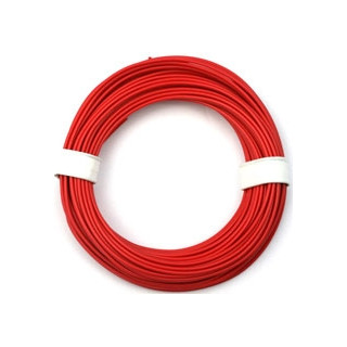 Szilikon kábel 0.25mm2 1m (piros)