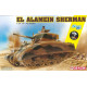 Model Kit tank 6617 - El Alamein Sherman (w/Magic Tracks) (SMART KIT) (1:35)