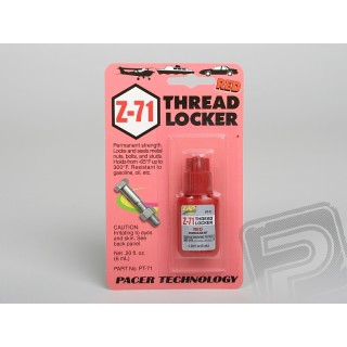 Z-71 Threadlocker - Piros 6ml (0,2fl oz) csavarkötést biztosító szer, NEM szétszerelhető