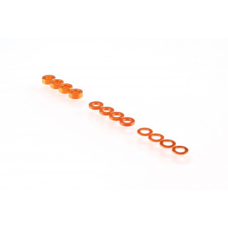 3mm alátét szett, narancssárga (0.5mm/1.0mm/2.0mm)