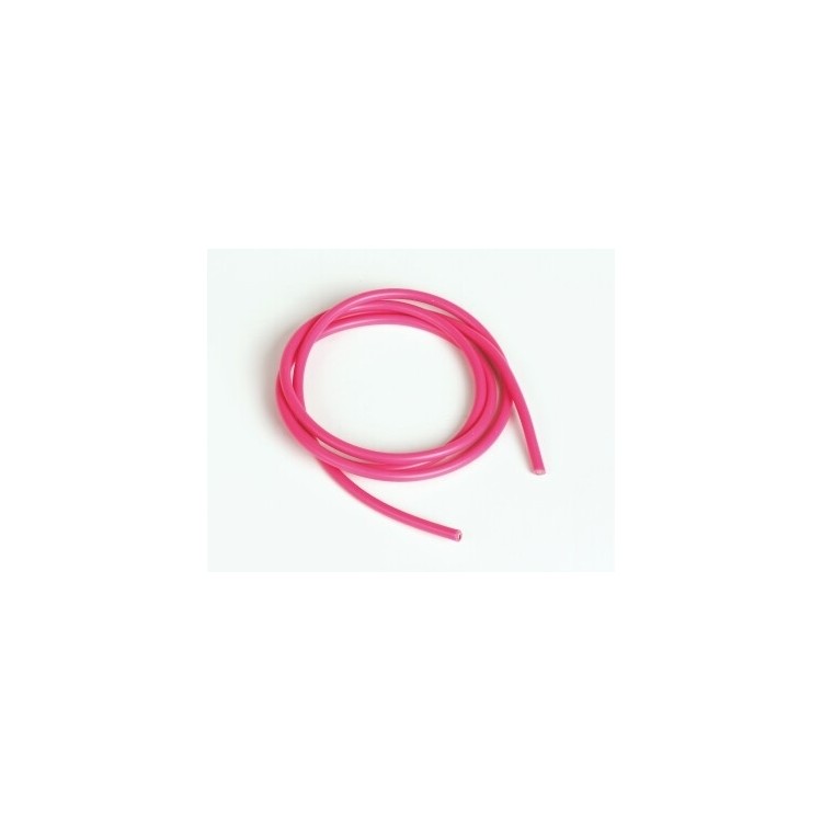 Silikonový kabel 2,6qmm, 13AWG, 1metr, růžový