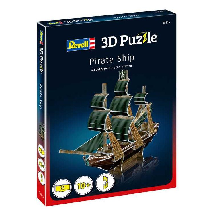 3D Puzzle REVELL 00115 - Pirate Ship