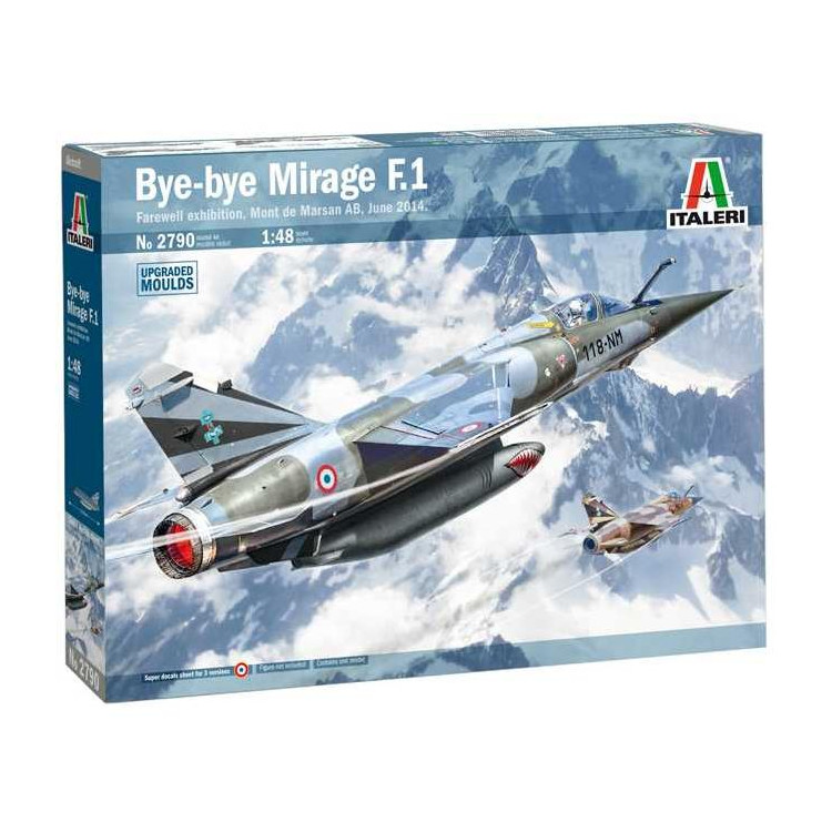 Model Kit letadlo 2790 - Bye-bye MIRAGE F1 (1:48)