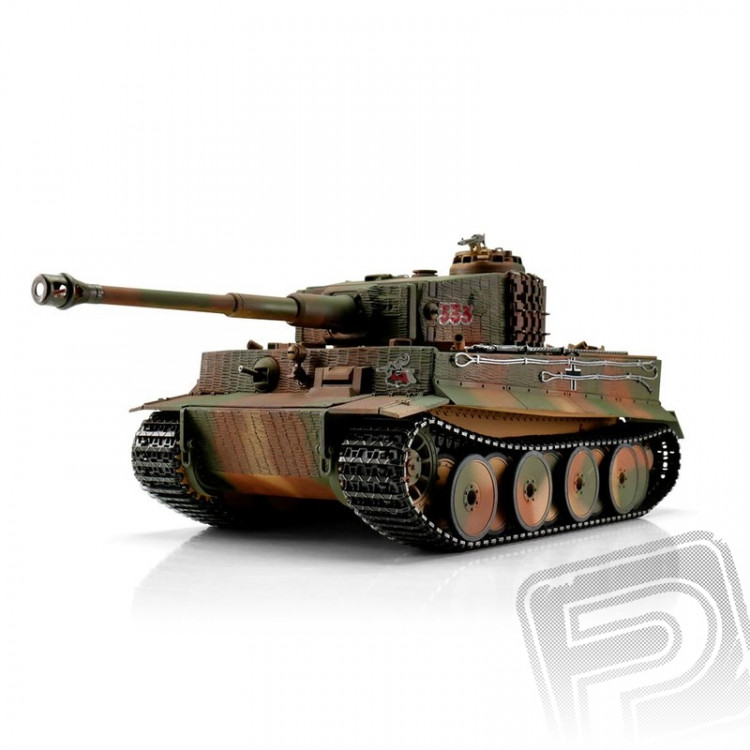 TORRO tank PRO 1/16 RC Tiger I Middle Vers. kamufláž - infra