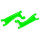 Traxxas rameno závěsu kol horní zelené (2) (pro WideMaxx)