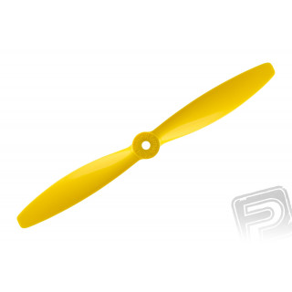 Nejlon sárga propeller 7x4 (18x10 cm), 1 db.