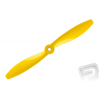 Nejlon sárga propeller 9x4 (22x10 cm), 1 db.