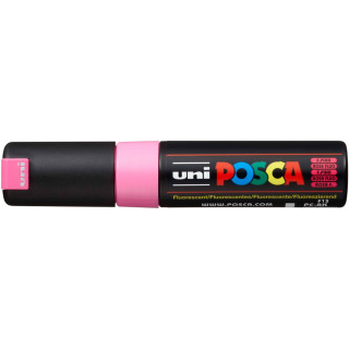 Akrylový popisovač UNI POSCA PC-8K 8mm - neonově růžová