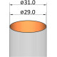 Klima Papírová trubka 29mm / 150mm