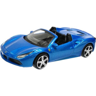 Bburago Ferrari 488 Spider 1:43 kék