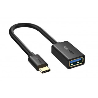 UGREEN USB-C OTG adaptér 10cm, černý