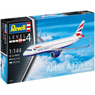 Plastic ModelKit letadlo 03840 - Airbus A320 neo British Airways (1:144)