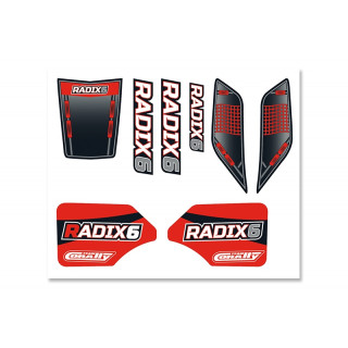 Nálepky RADIX 6S, 1 ks.