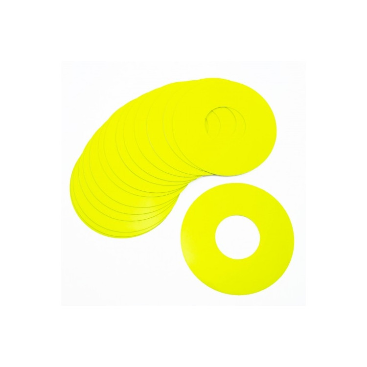 1/8 BUGGY sárga matricák felnire (20 db.)