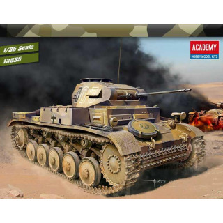 Model Kit tank 13535 - German Panzer II Ausf.F "North Africa" (1:35)
