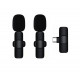 2v1 Type-C Lavalier Wireless Microphone (With Battery)