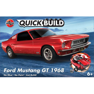 Quick Build auto J6035 - Ford Mustang GT 1968