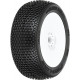 Pro-Line kolo 3.3", pneu Blockade S3 Buggy Tires, disk H17 bílý (2)