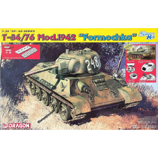 Model Kit tank 6401 - T-34/76 Mod.1942 "Formochka" (1:35)